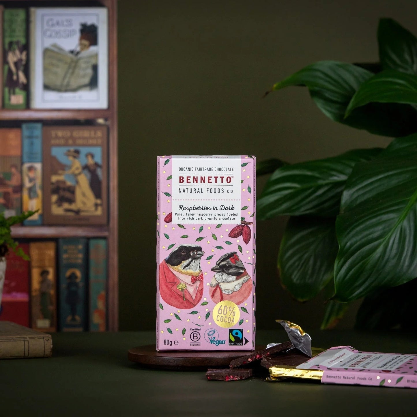 Raspberries In Dark Chocolate - Forgetmenot