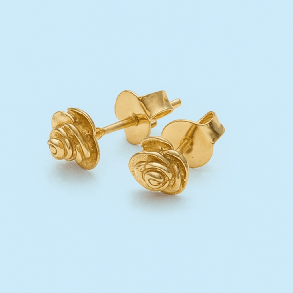 ROSE BUD EARRING - Forgetmenot