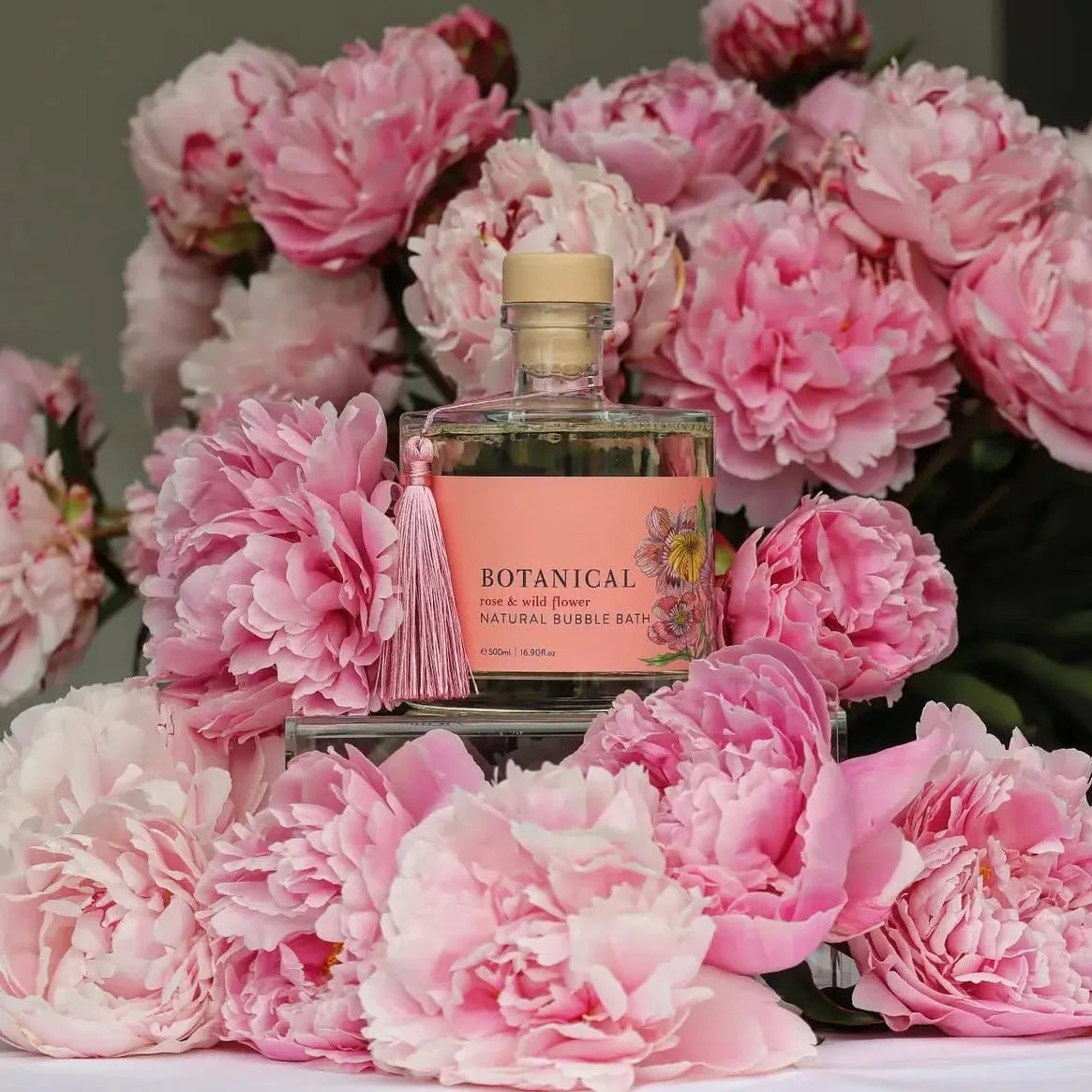 Rose + Wildflower Bubble Bath 500ml - Forgetmenot