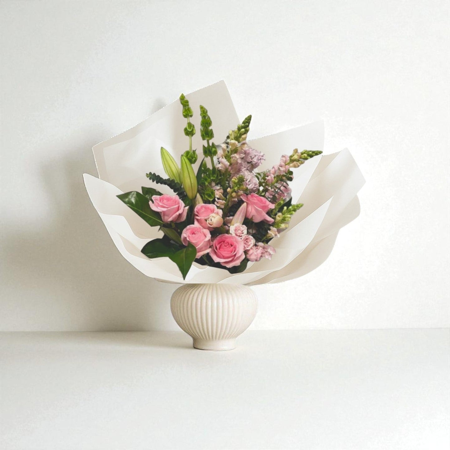 Sweet Blush Bouquet - Forgetmenot