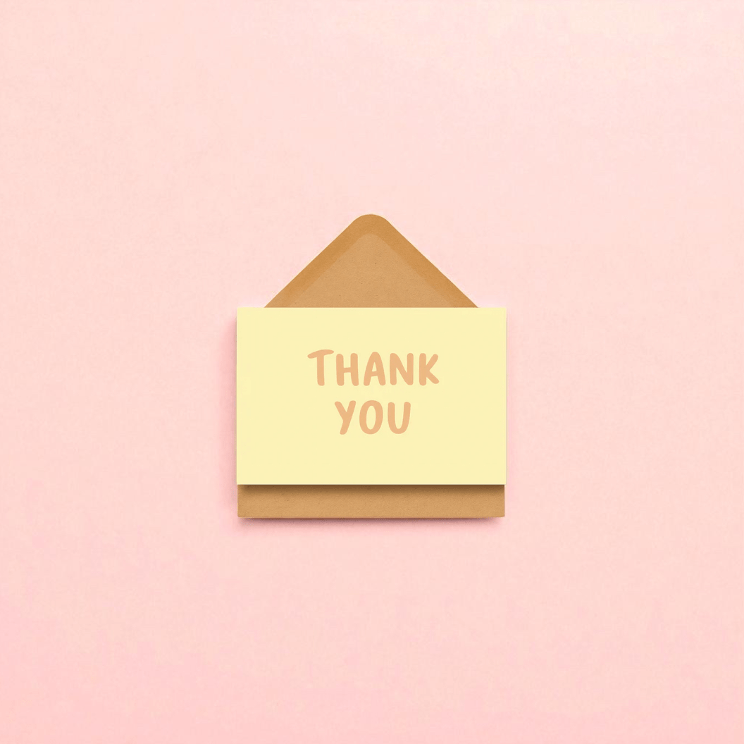 Thank You Card - Forgetmenot