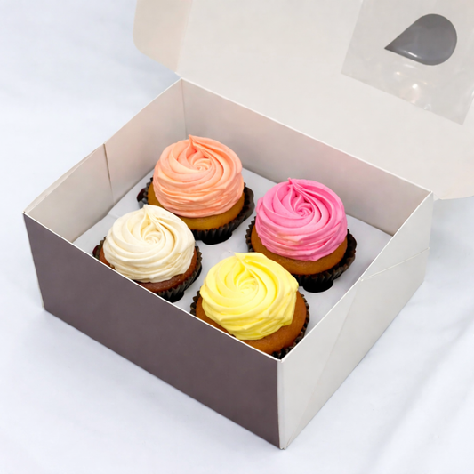 Assorted 4 Pack Cupcakes