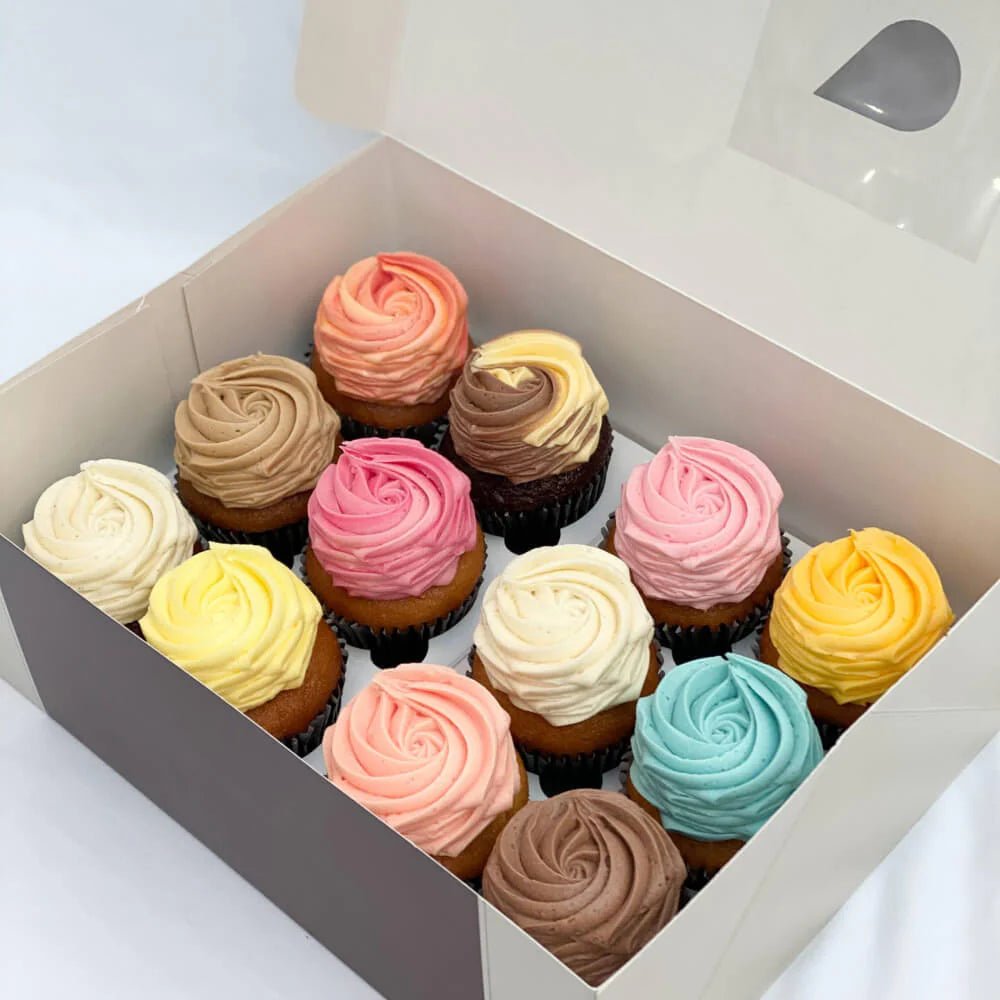 Assorted 4 Pack Cupcakes - GIFTA.