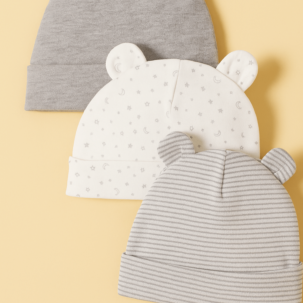 Baby Beanie Set