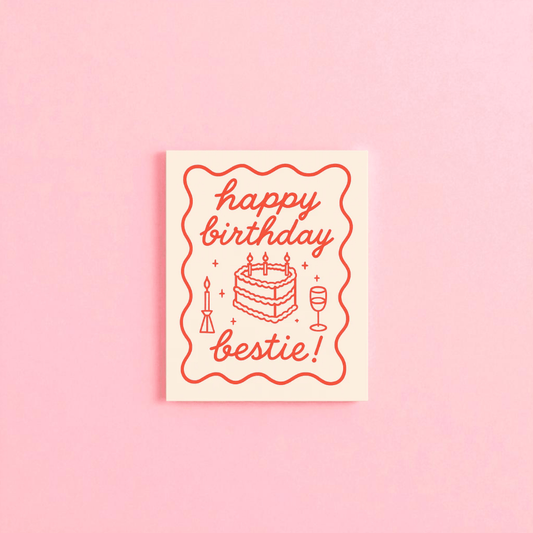 Bestie Love Card - Forgetmenot