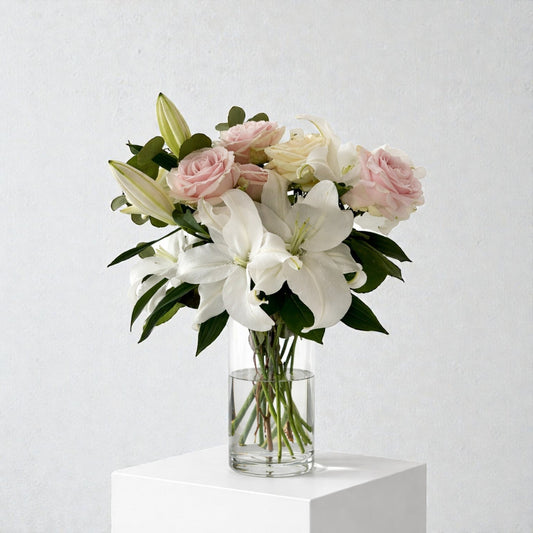 Blush Lily Bouquet - GIFTA.