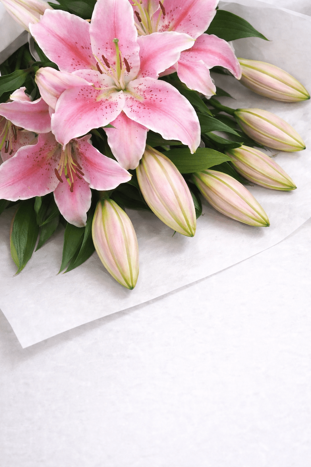 Blush Lily Bouquet