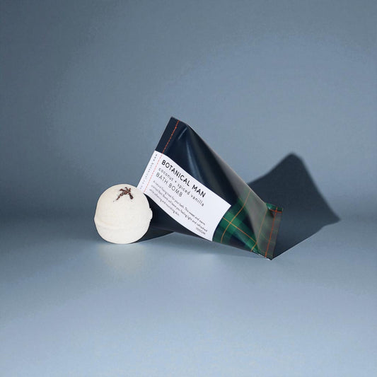 Botanical Man Bath Bomb - Forgetmenot