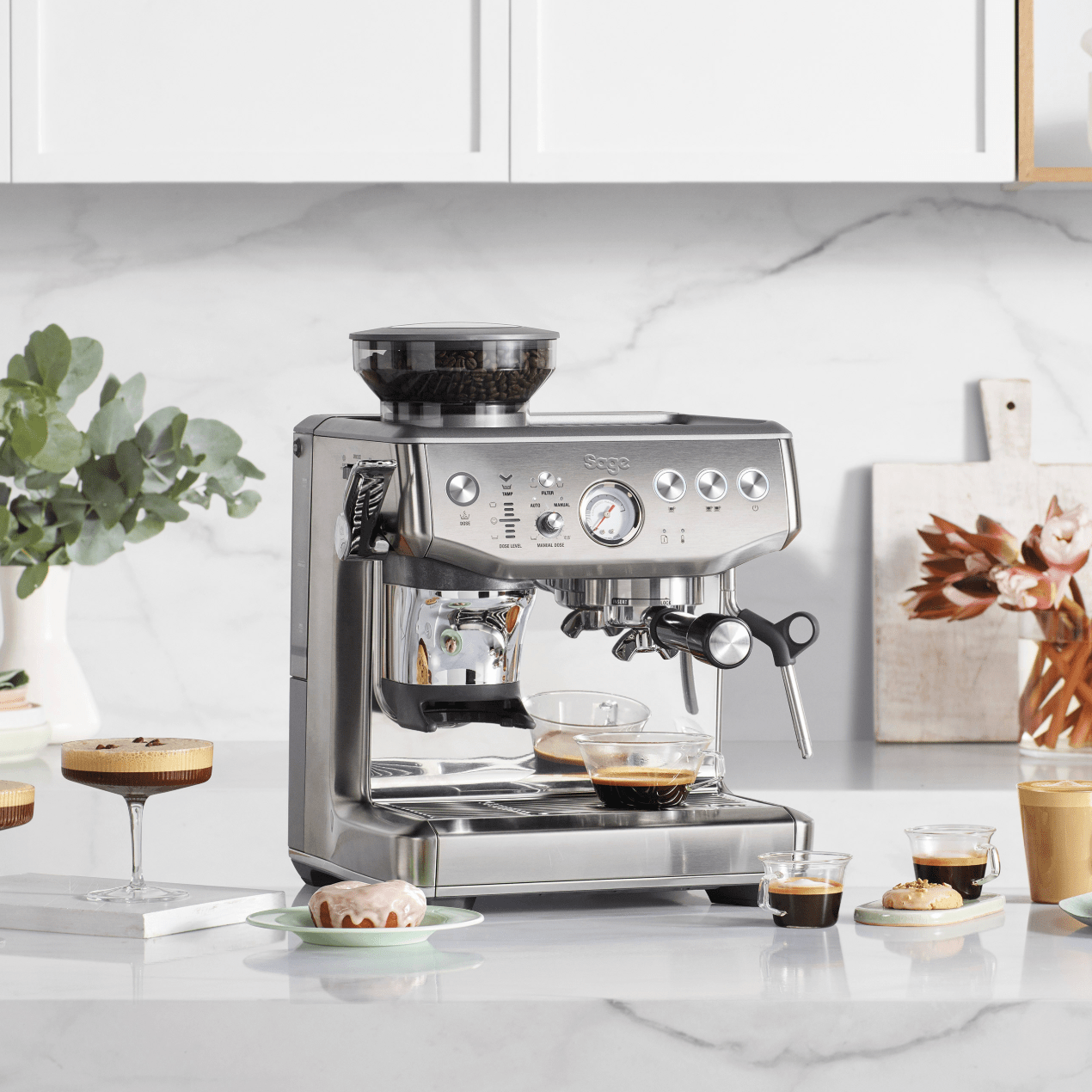 Breville Barista Express Espresso Machine - Forgetmenot