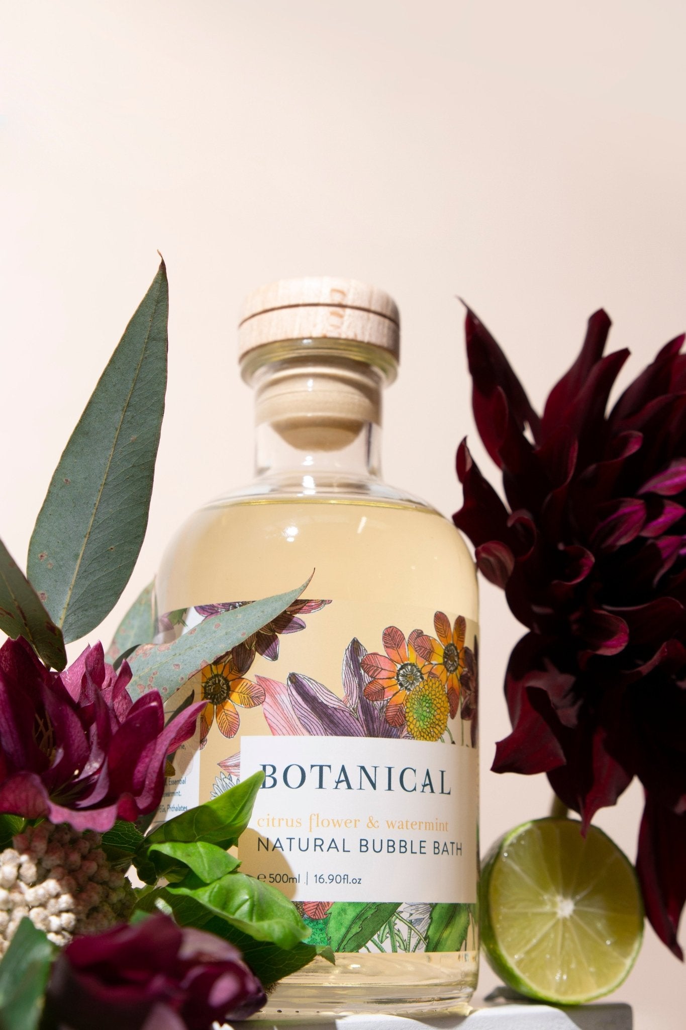 Bubble Bath - Citrus Flower + Watermint 500ml - GIFTA.