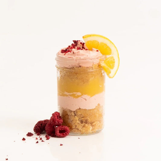Cake Jar - Lemon & Raspberry - GIFTA.