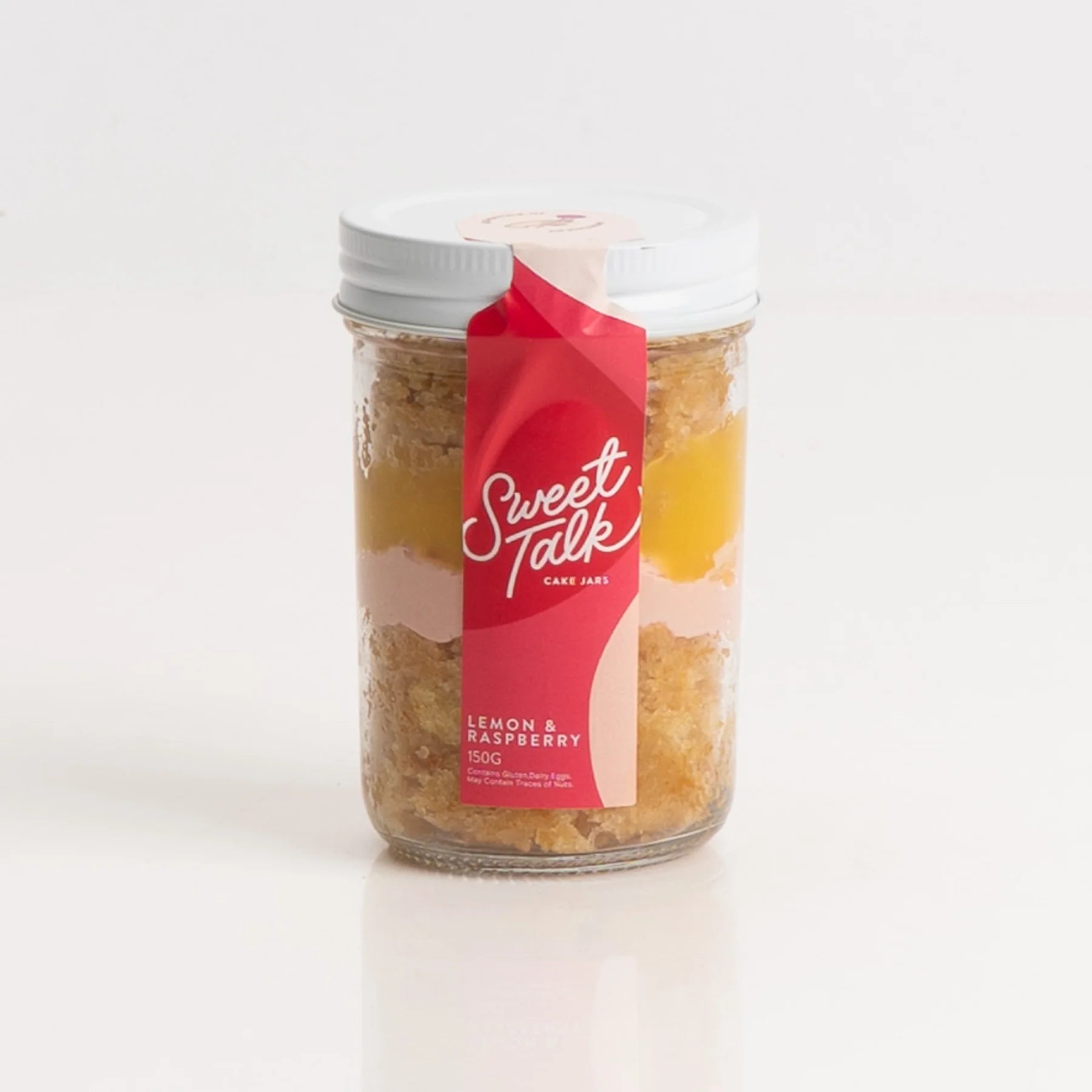 Cake Jar - Lemon & Raspberry - GIFTA.
