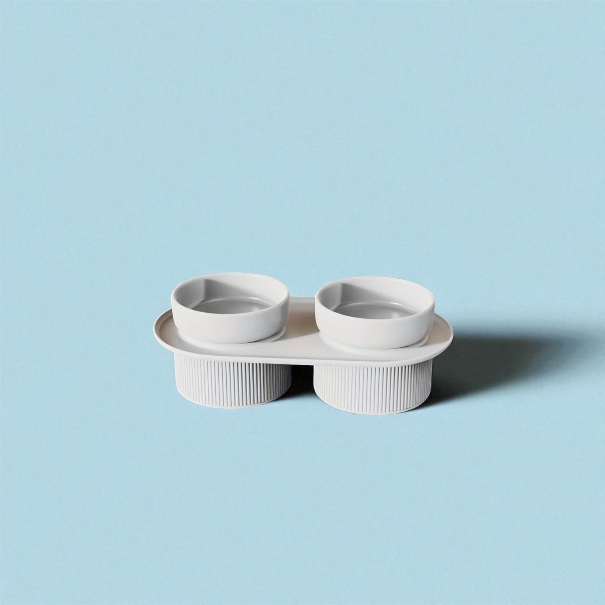 Ceramic Pet Feeder Bowls - Forgetmenot