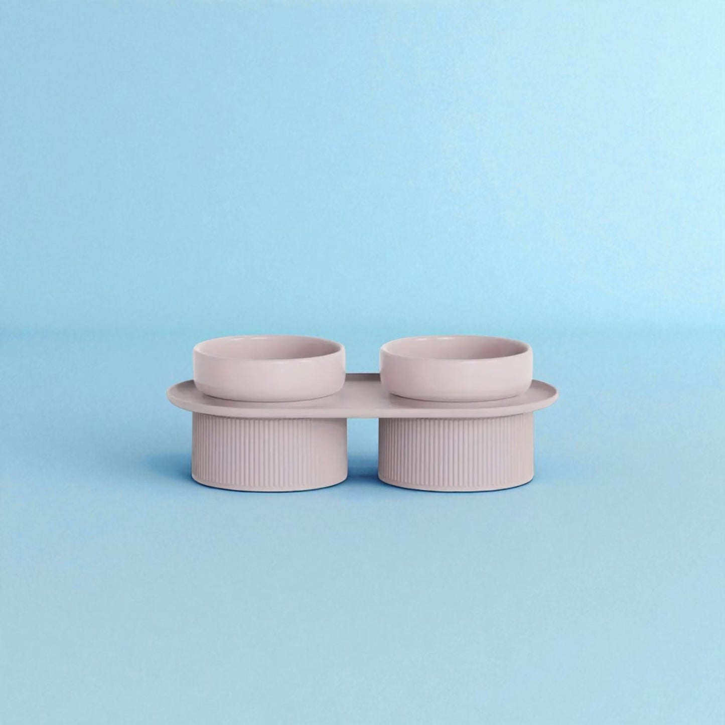 Ceramic Pet Feeder Bowls - Forgetmenot