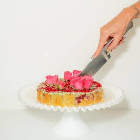 Coconut Raspberry Lime Leaf Cake Kit - Forgetmenot