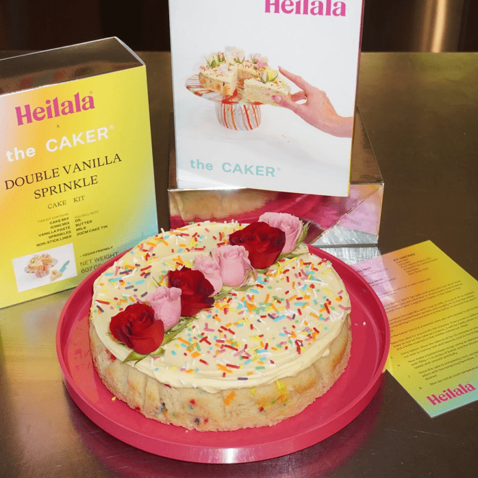 Double Vanilla Sprinkle Cake Kit - Forgetmenot
