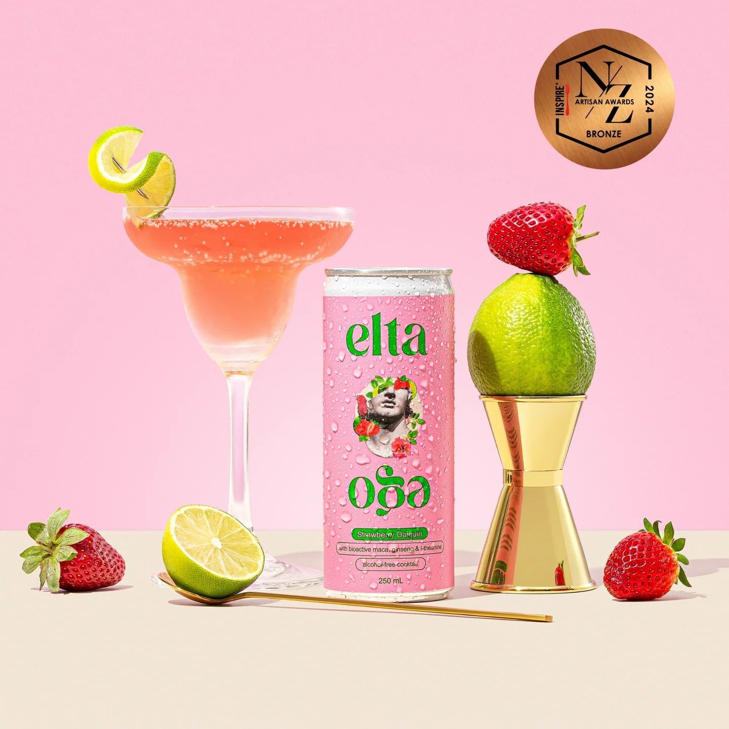 Elta Ego Strawberry Daiquiri 4 Pack (Alcohol Free)