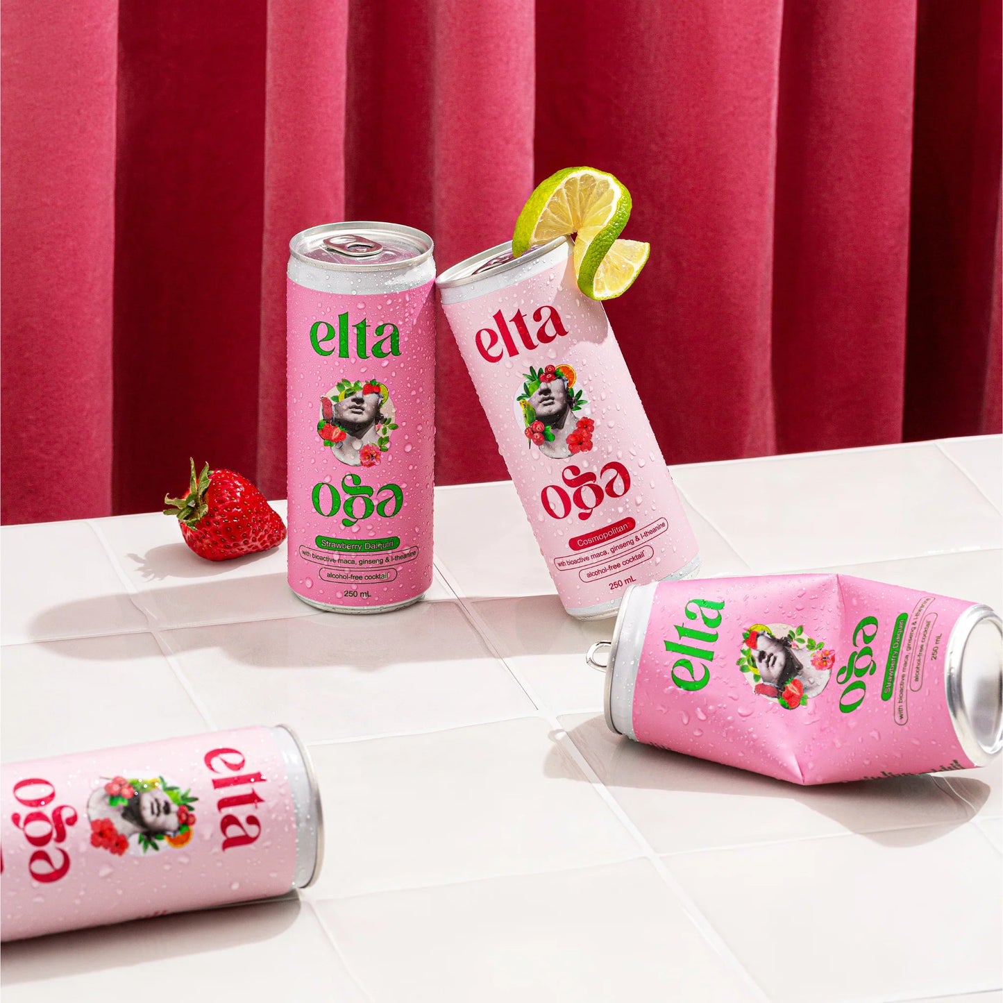 Elta Ego Zero Sugar Cosmopolitan - 250ml - 4 Pack - GIFTA.