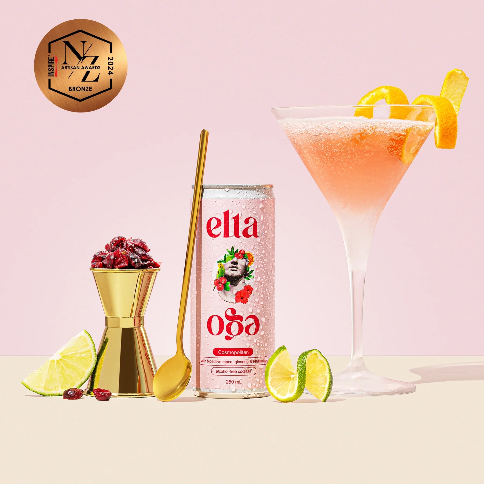 Elta Ego Zero Sugar Cosmopolitan 4 Pack (Alcohol Free)