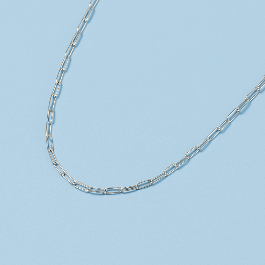 Fine Linked Necklace - Forgetmenot