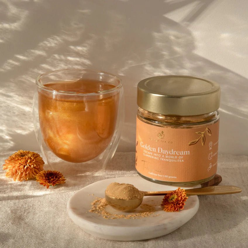 Golden Herbal Tea | Edible Glitter - GIFTA.