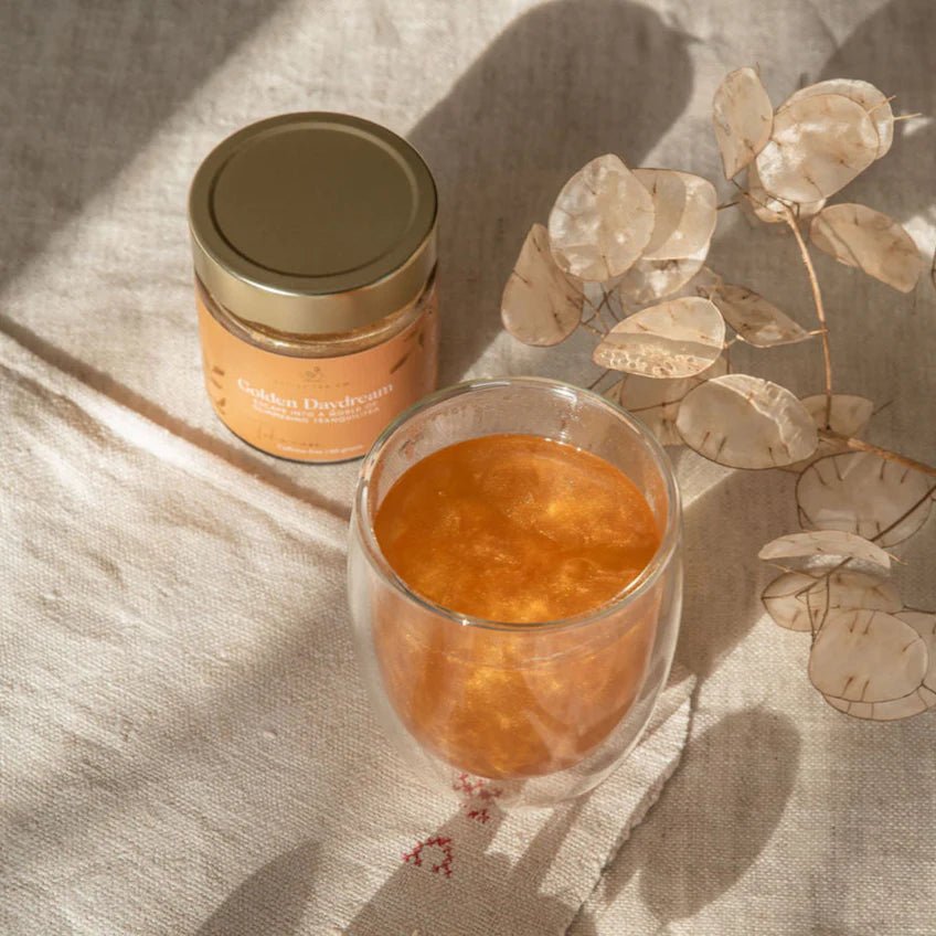 Golden Herbal Tea | Edible Glitter