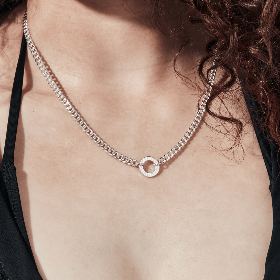 Halo Necklace - Forgetmenot