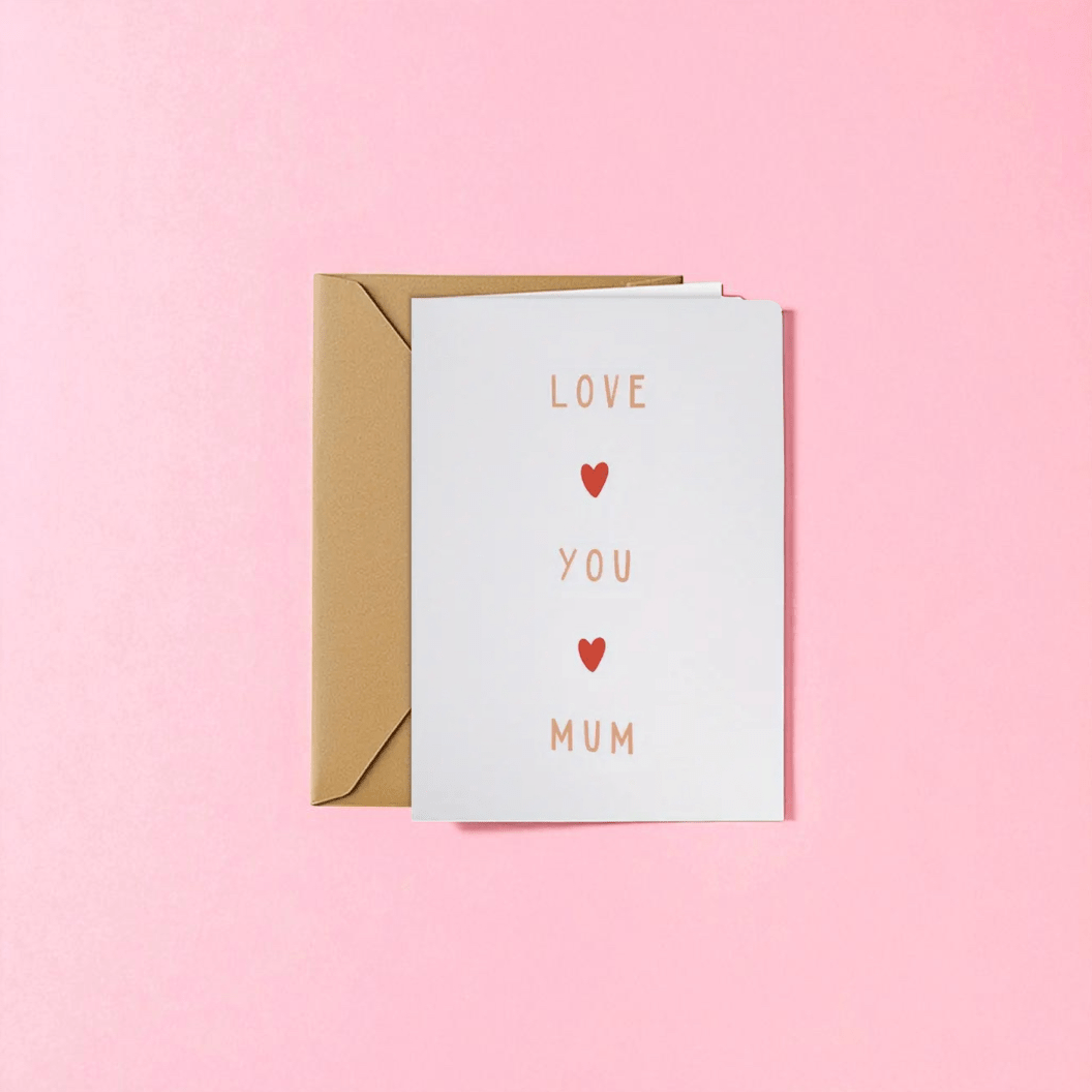 I Love Mum Card - Forgetmenot