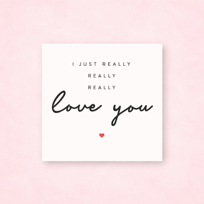 I love You Card - GIFTA.
