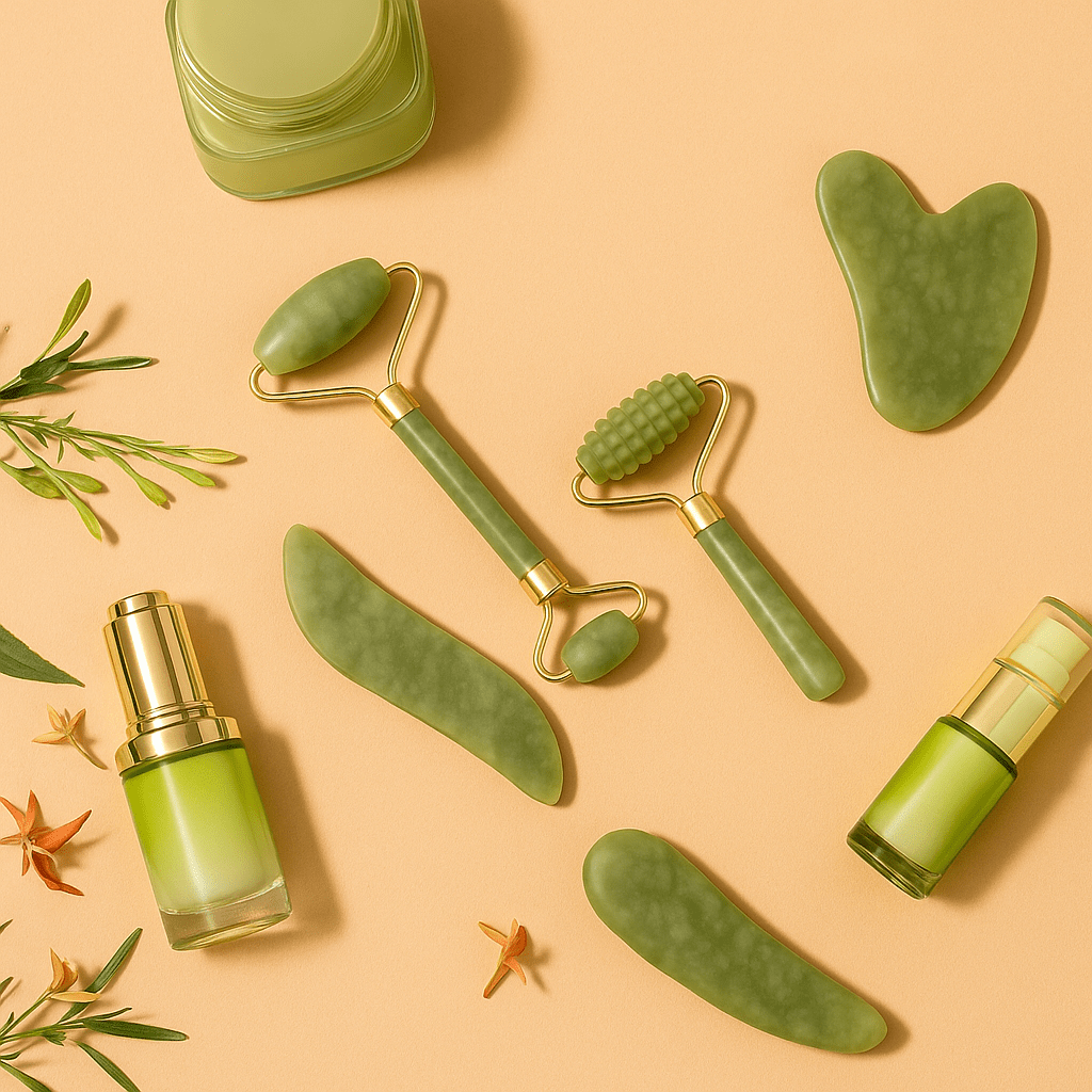 Jade Gua Sha Set - Forgetmenot