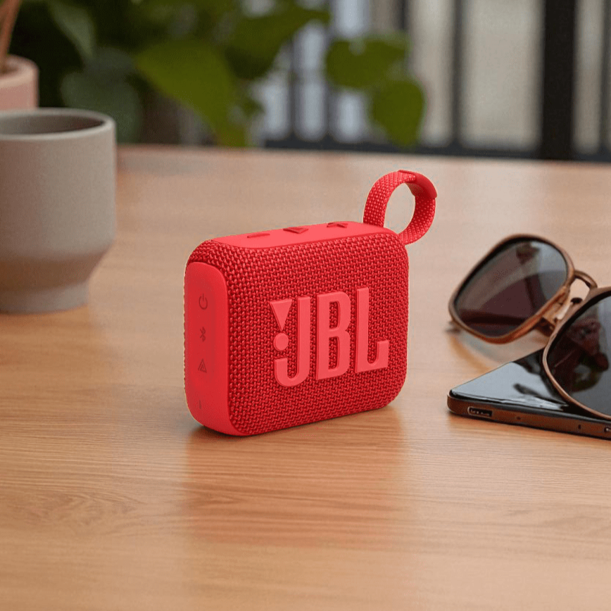 JBL Go 4 Ultra Portable Bluetooth Speaker -  Red