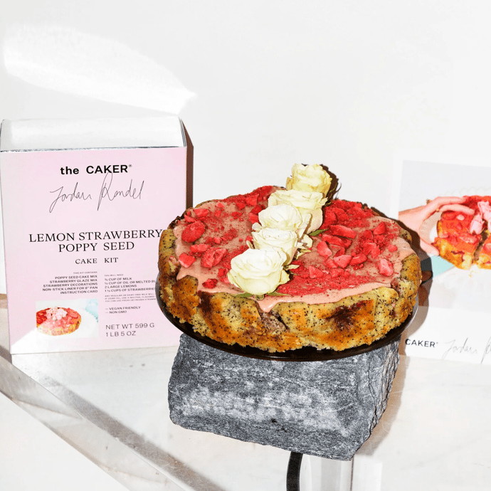 Lemon Strawberry Cake Kit - Forgetmenot