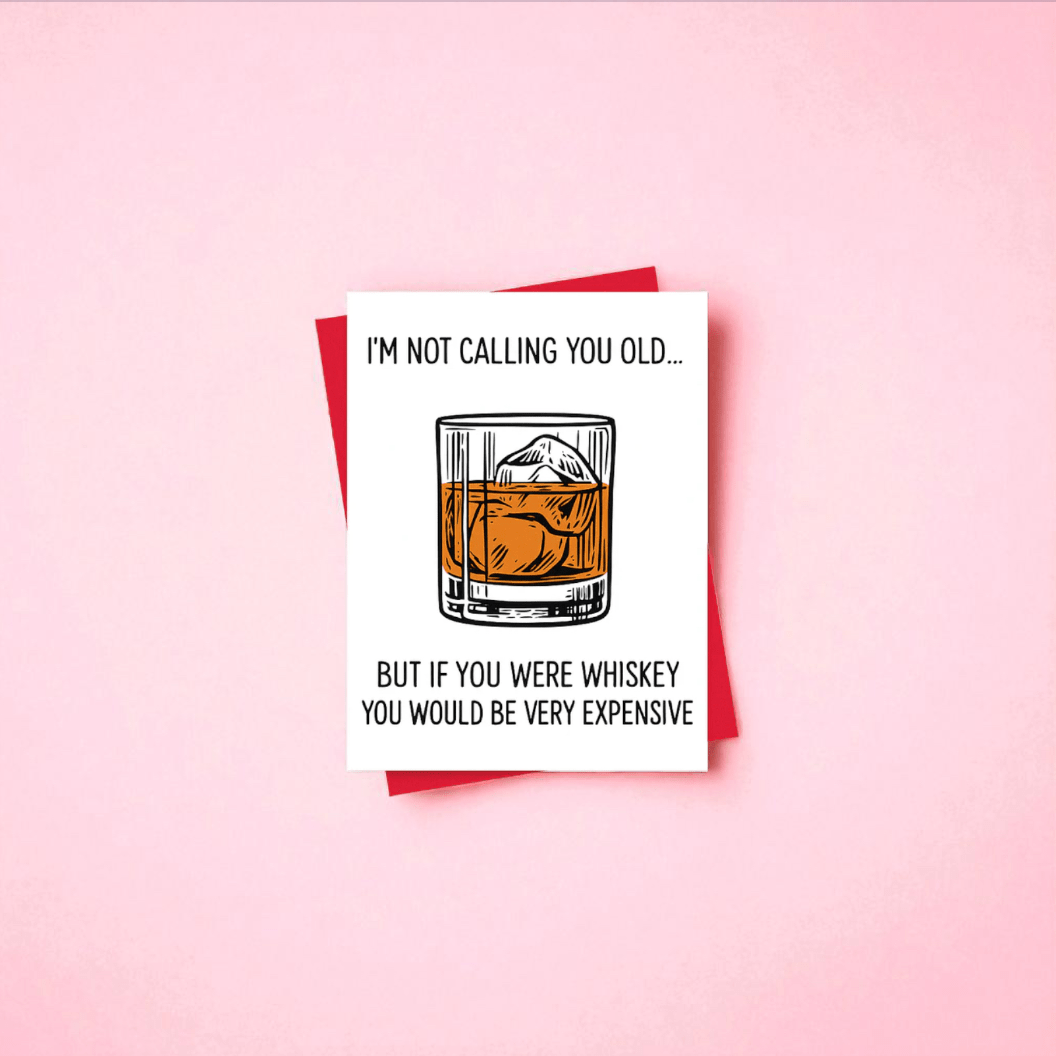 Ol Whiskey Card