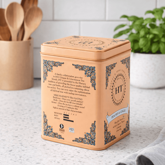 Peaches and Ginger Herbal Tea Bags - GIFTA.