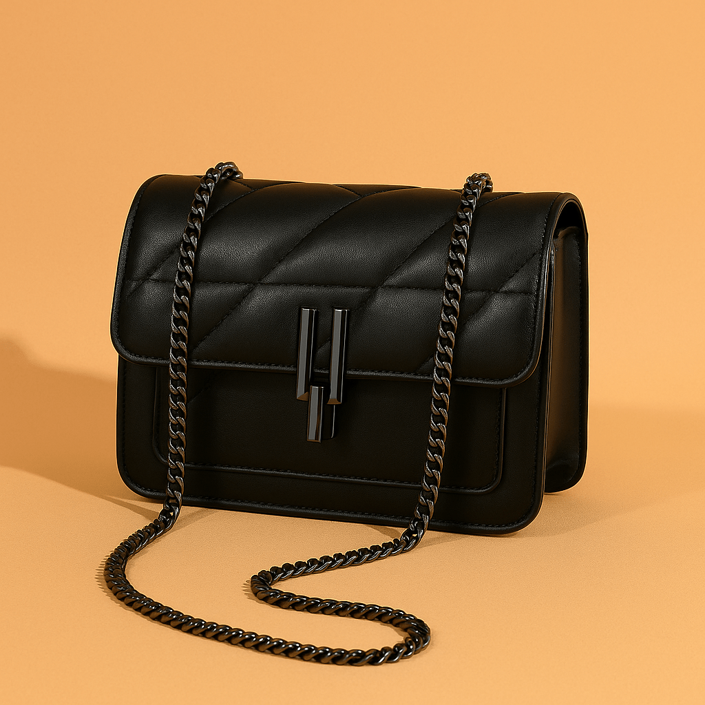 Plaid Pattern Two Way Bag - Forgetmenot