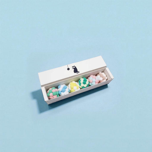 Plush Cat Play Balls - Forgetmenot