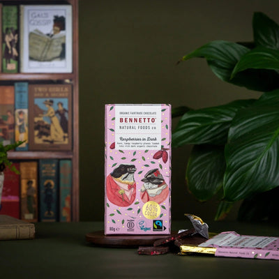 Raspberries In Dark Chocolate - Forgetmenot