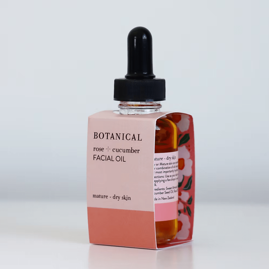 Rose + Cucumber Facial Oil - Mature/ Dry Skin - Forgetmenot