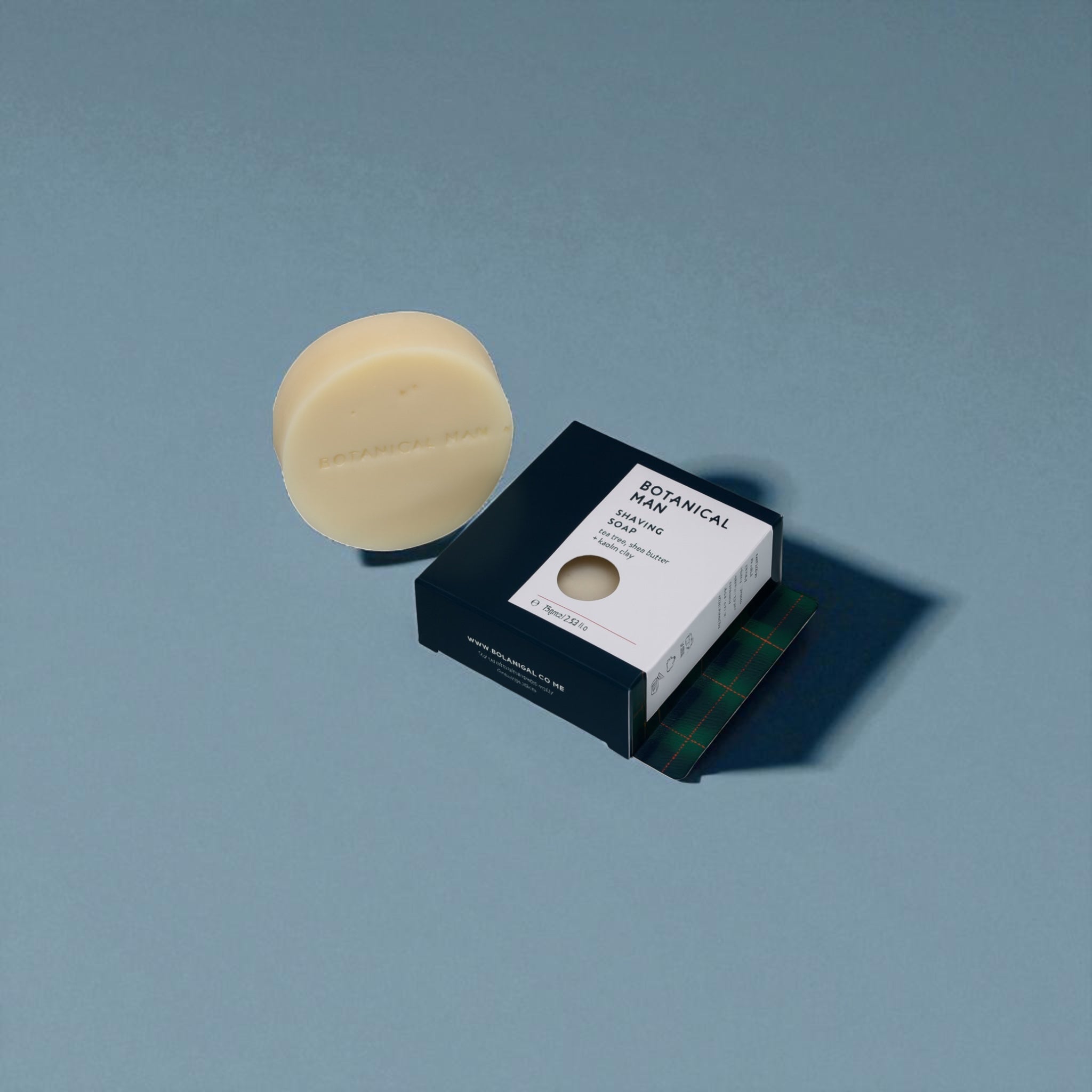 Shaving Soap - Tea Tree, Shea Butter + Kaolin Clay