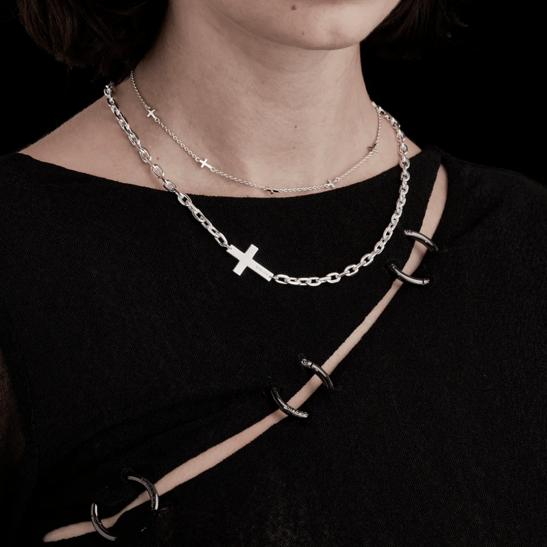 Stolen Cross Choker