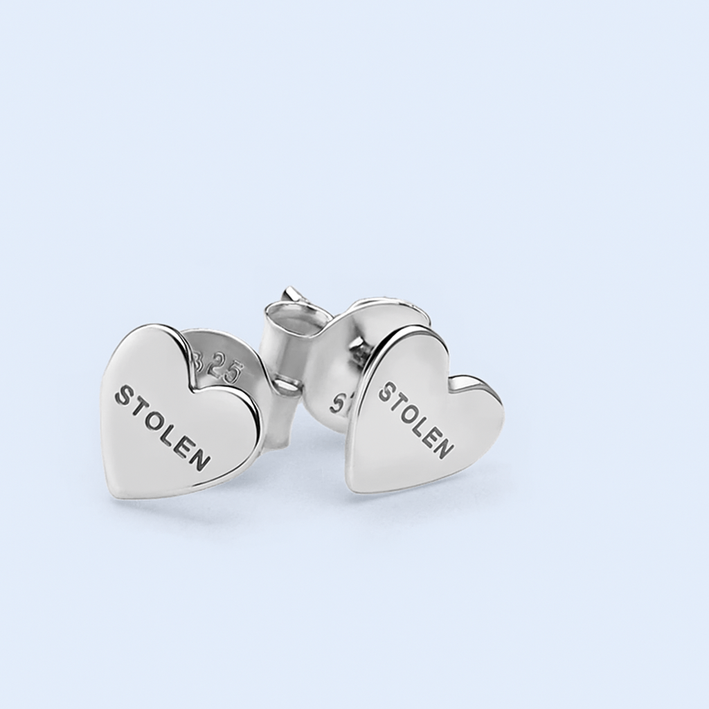 STOLEN HEART EARRINGS - Forgetmenot