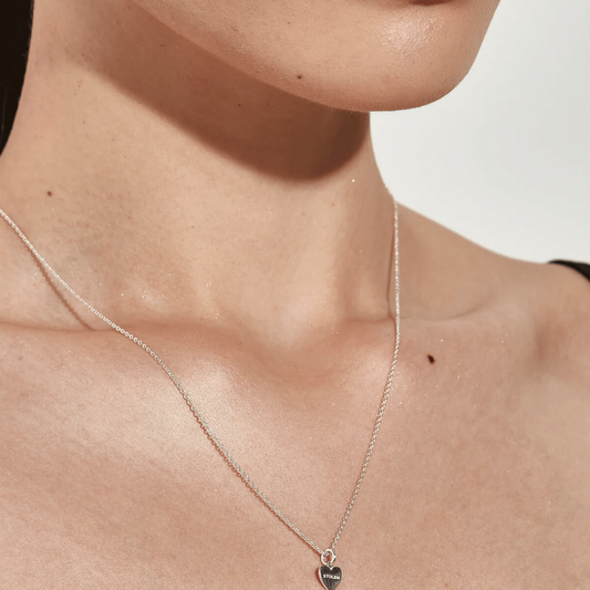Stolen Heart Necklace - Forgetmenot