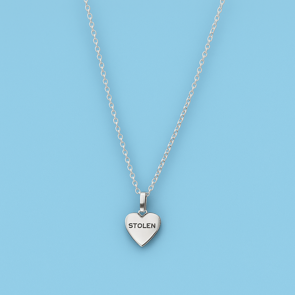 STOLEN HEART NECKLACE - Forgetmenot
