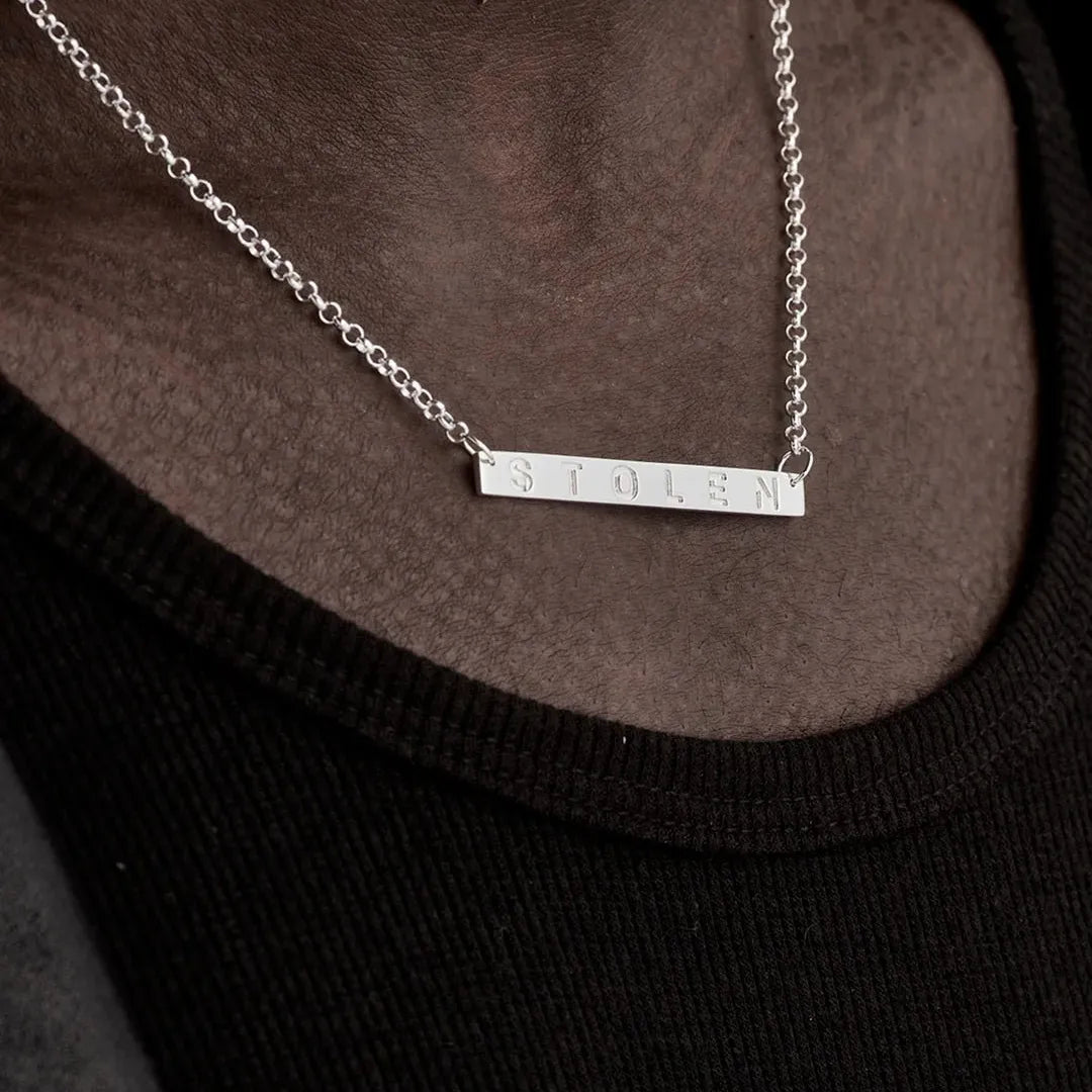 Stolen Plank Necklace