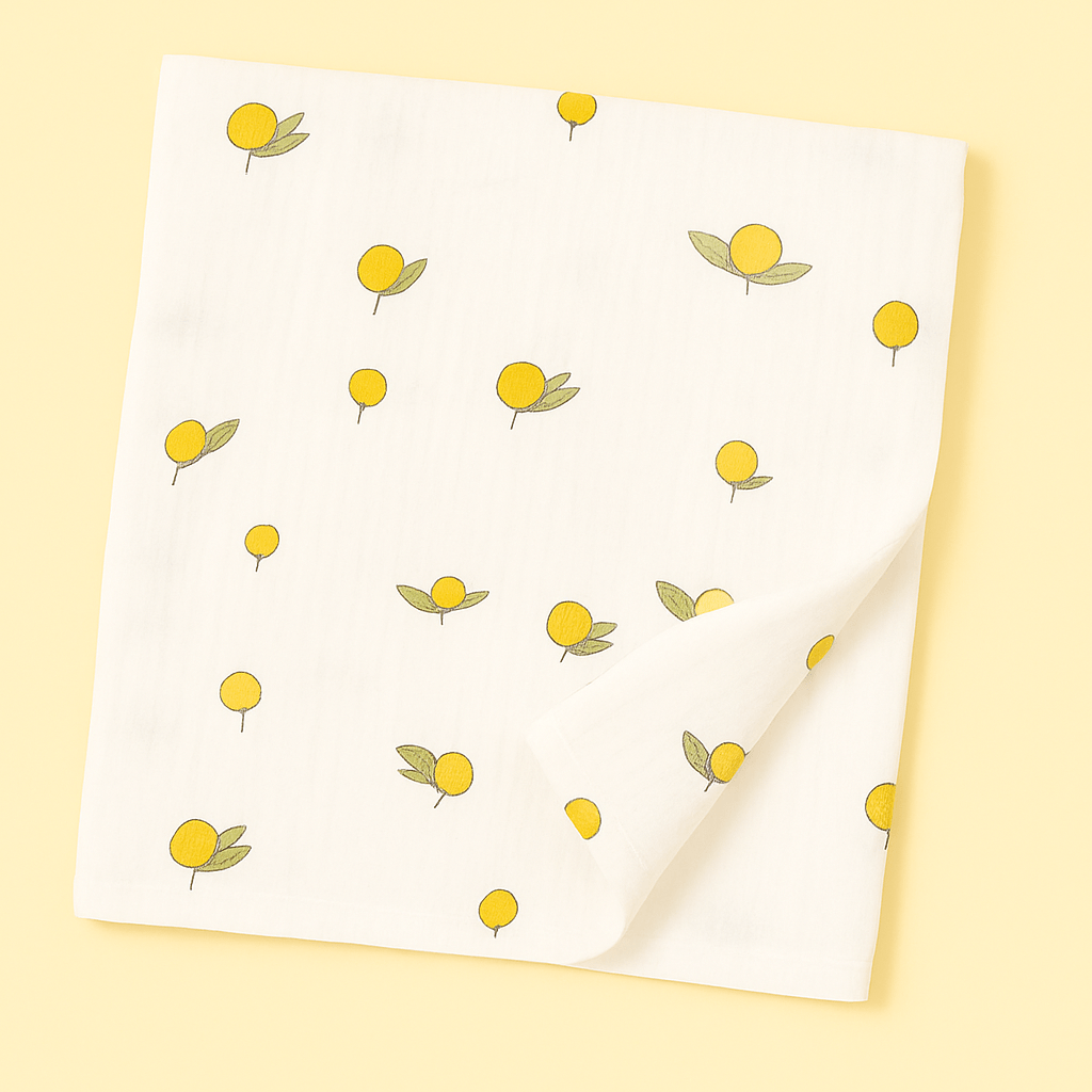 Sweet Citrus Baby Swaddle