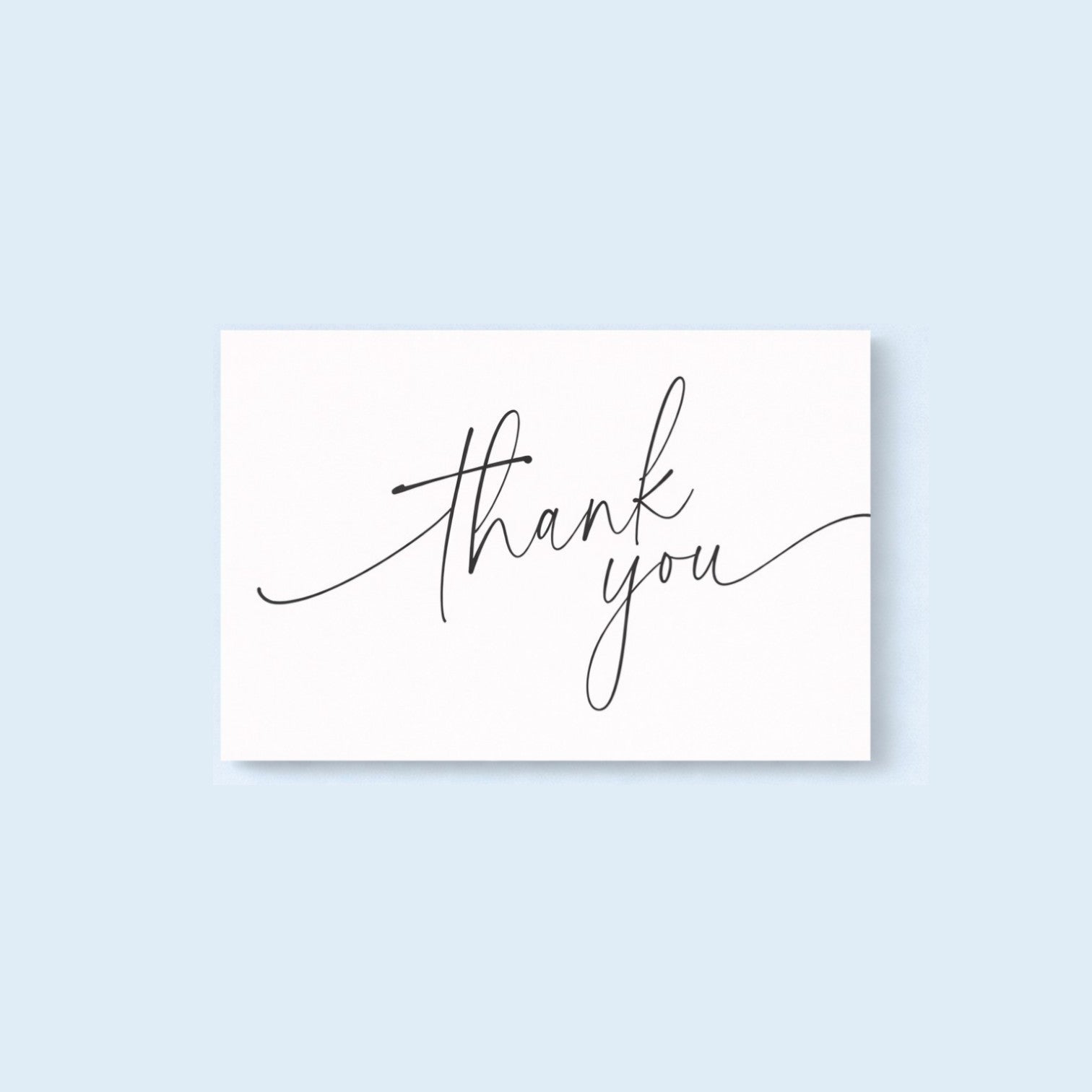 Thank you Card