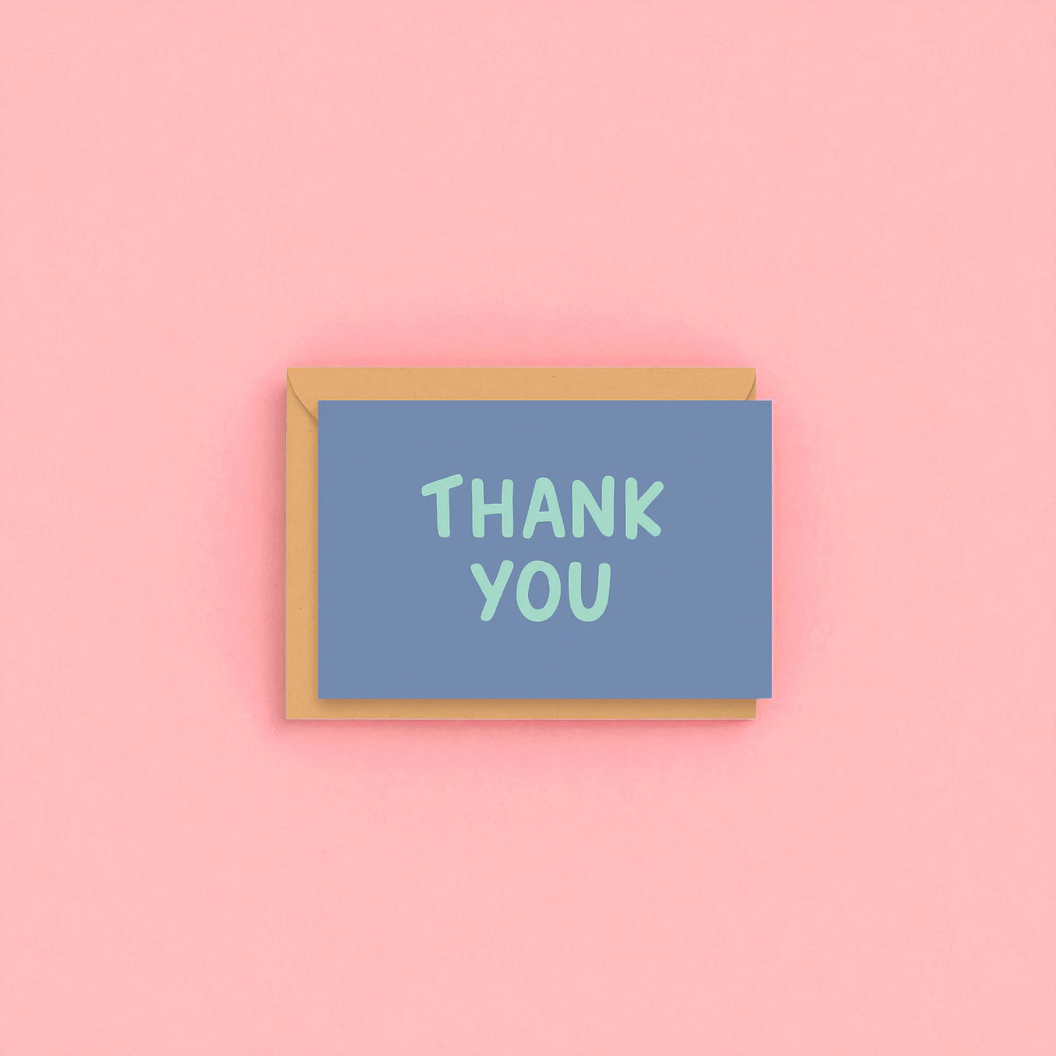 Thank You Card - Forgetmenot