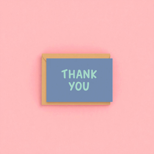Thank You Card - Forgetmenot