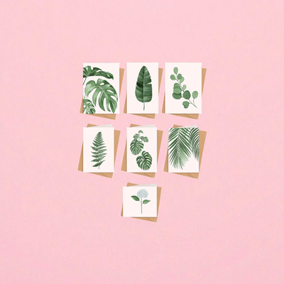 Tropical Cards - Forgetmenot