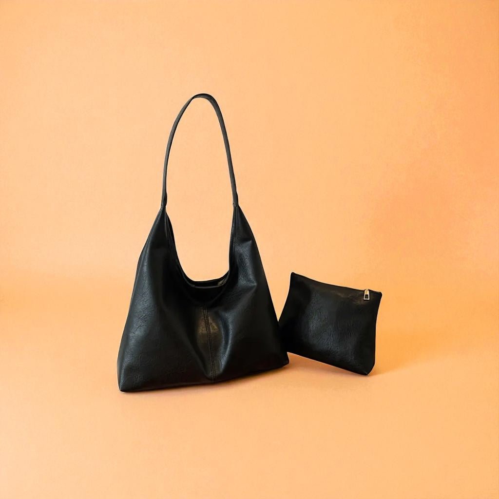 Two-Piece Noir Bag Set